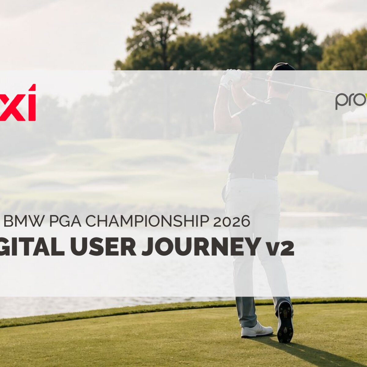 AXI - BMW PGA Championship 2026 - Digital User Journey